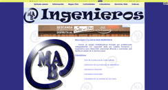 Desktop Screenshot of mabingenieros.com